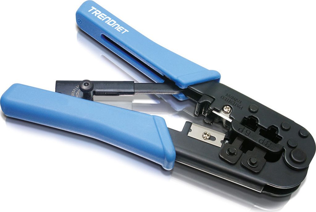 TRENDnet TC-CT68 Crimpwerkzeug RJ-11/RJ-45 Crimp/Cut/Strip Tool