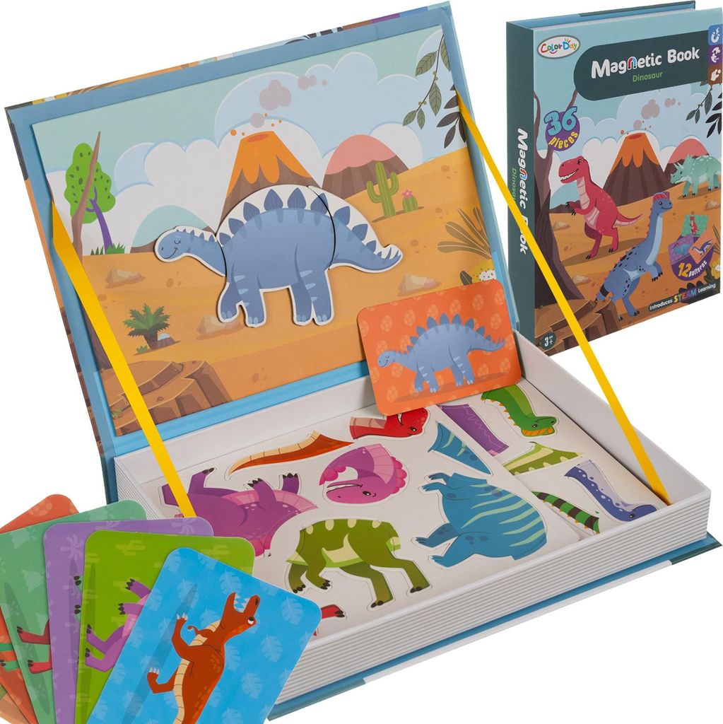 Magnetpuzzle - Dinosaurier 24730 Produktbild 