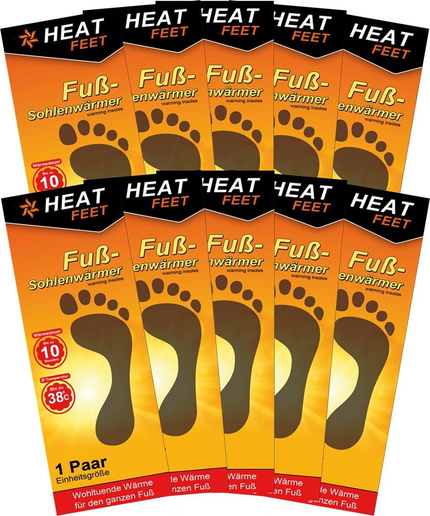 HEAT FEET semelles chauffantes, semelles intérieures Image du produit 