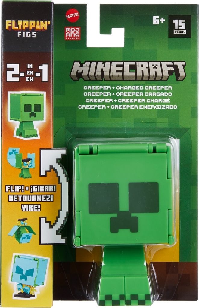 Minecraft figurka 2v1 - Creeper & Charged Creeper HTL46 Obrázek produktu 