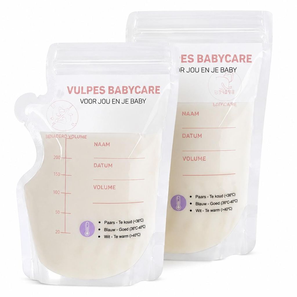 Vulpes Goods Sachets de conservation du lait maternel, Image du produit 