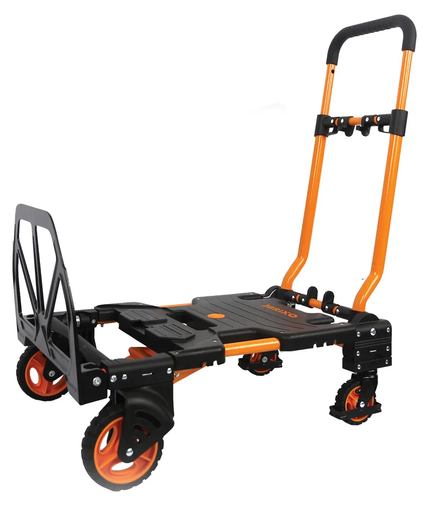 Diable de manutention pliable BRIXO - Chariot professionnel transformable - 2