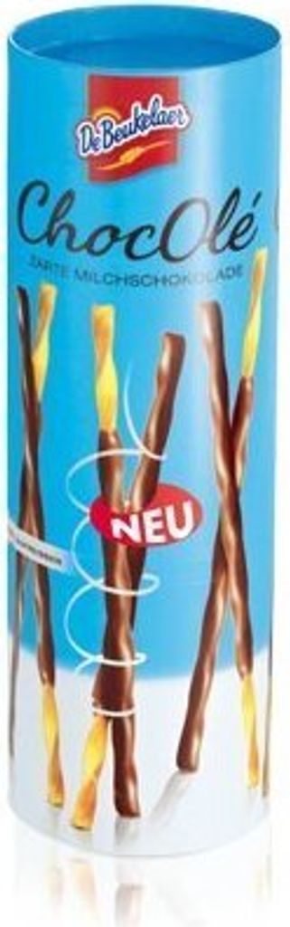 DeBeukelaer ChocOlé Milchschokolade, 6er Pack (6 x 75 g)