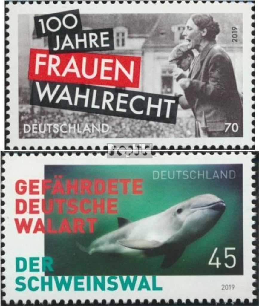 Briefmarken BRD 2019 Mi 3435,3436 (kompl.Ausg.) gestempelt Produktbild 