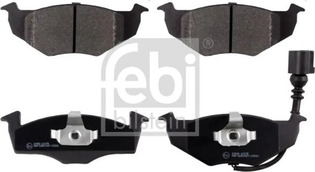 Plaquettes de frein haute performance FEBI 16482 compatibles 6Q0698151B