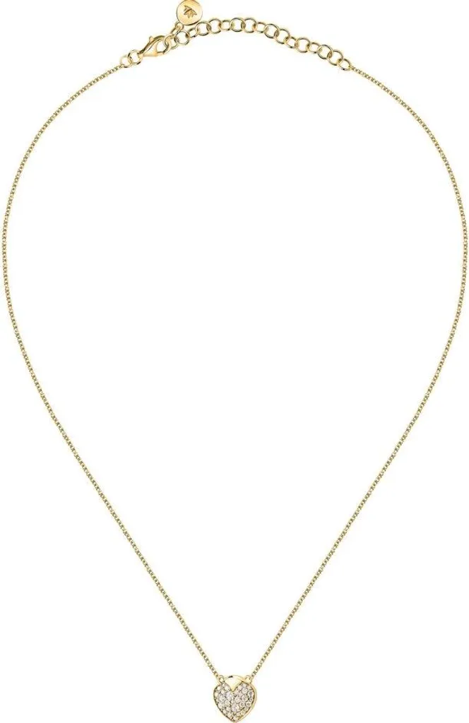 Collier coeur Istanti SAVZ13 : le bijou brillant qui ne ternit pas avec le temps