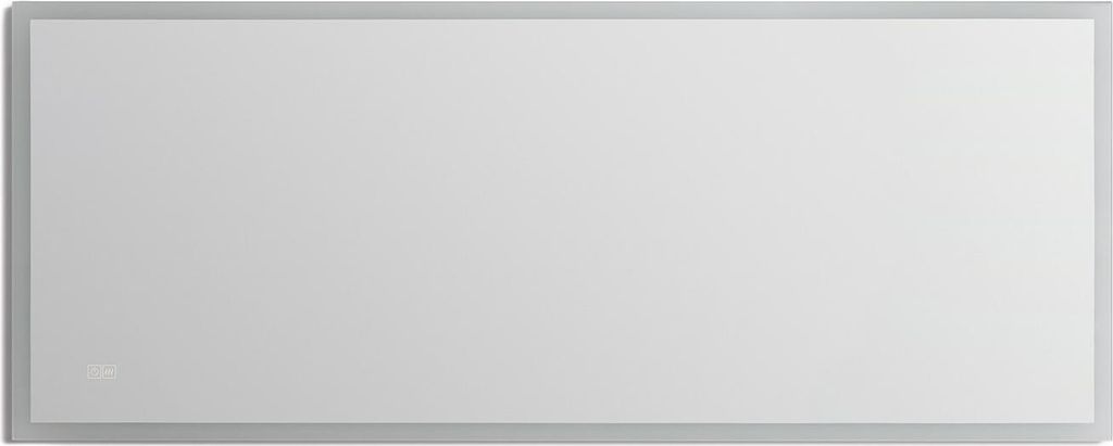 Badezimmerspiegel mit LED Licht und Antibeschlag 1500x600 mm Iria Wählbar (Warm-Neutral-Kalt)