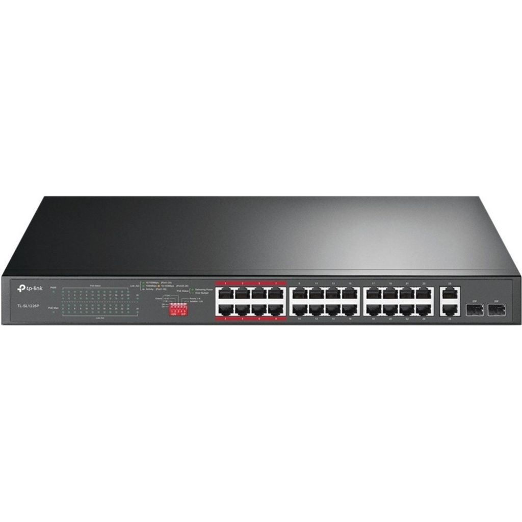 TP-Link TL-SL1226P - Switch - unmanaged - 24 x 10/100 Produktbild 