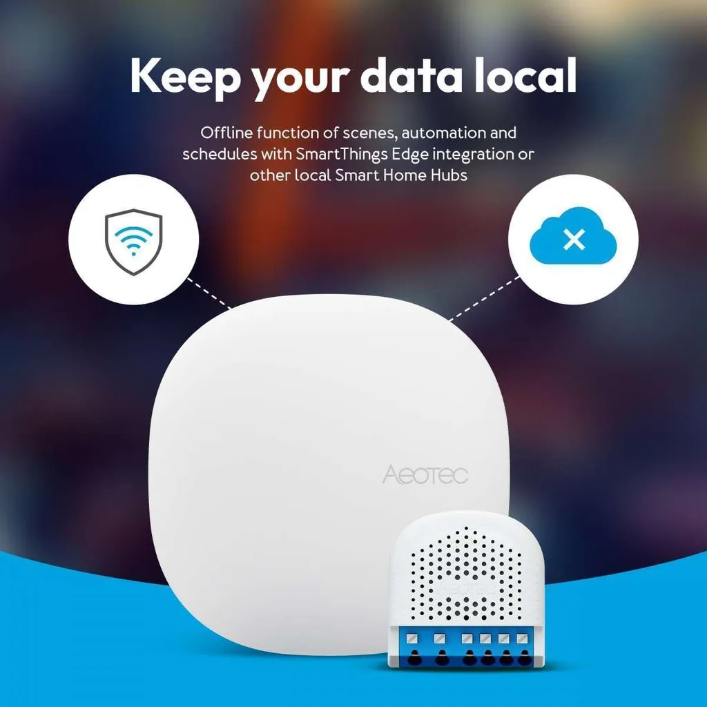 Relais connecté encastrable Aeotec Pico Switch pour domotique Zigbee - 9