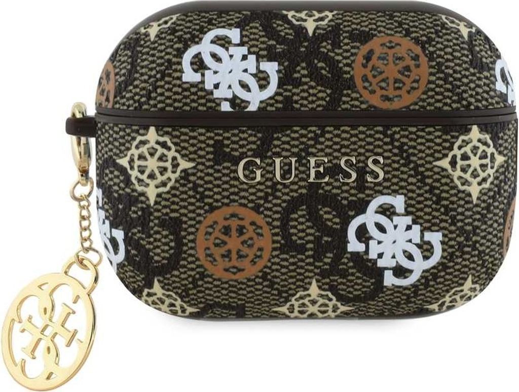 Guess Airpods Pro 2 Case - Peony on 4G - Brown