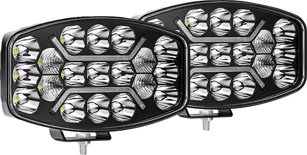 Lampe de travail LED haute luminosité IP65 étanche - Pack de 2 unités