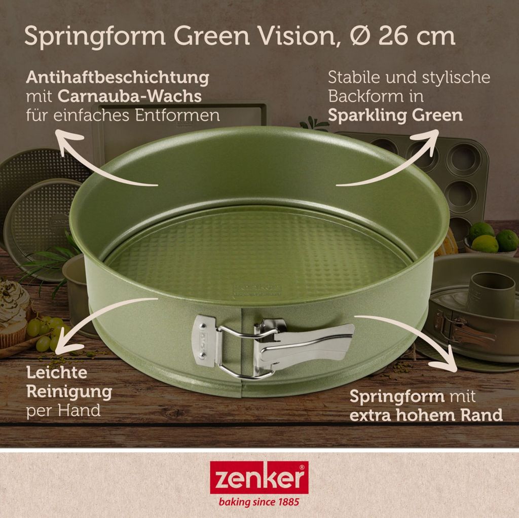 Zenker Springform Ø 26 cm mit hohem Rand aus der Serie Produktbild 3