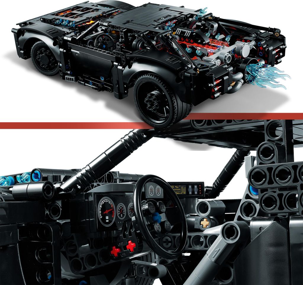 LEGO 42127 Technic BATMANS BATMOBIL Spielzeugauto mit Produktbild 6