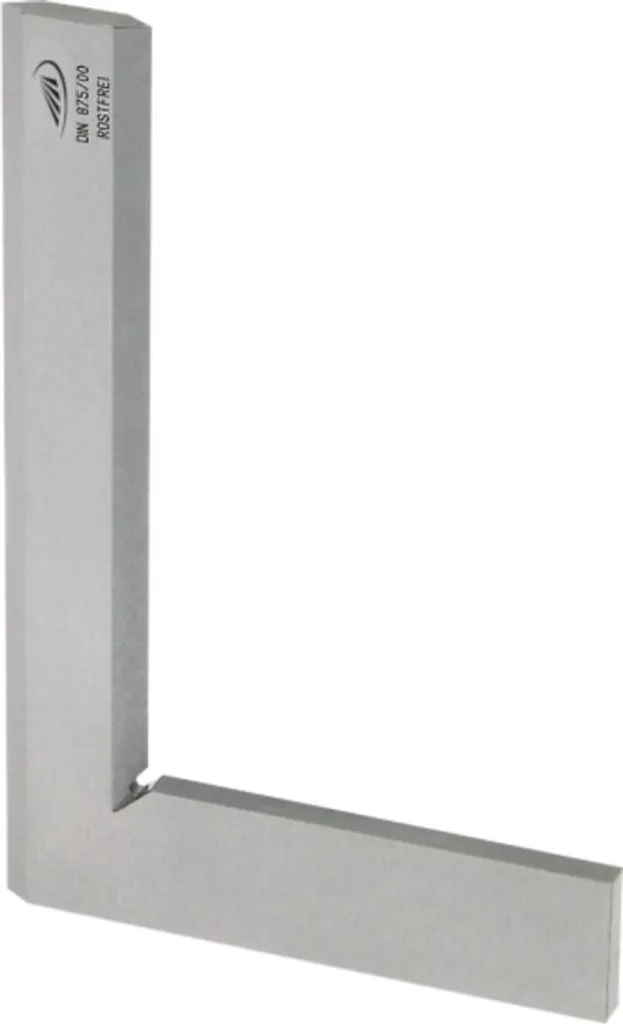 Equerre Simple de Précision 90 Degrés en Acier Trempé 75x50 mm
