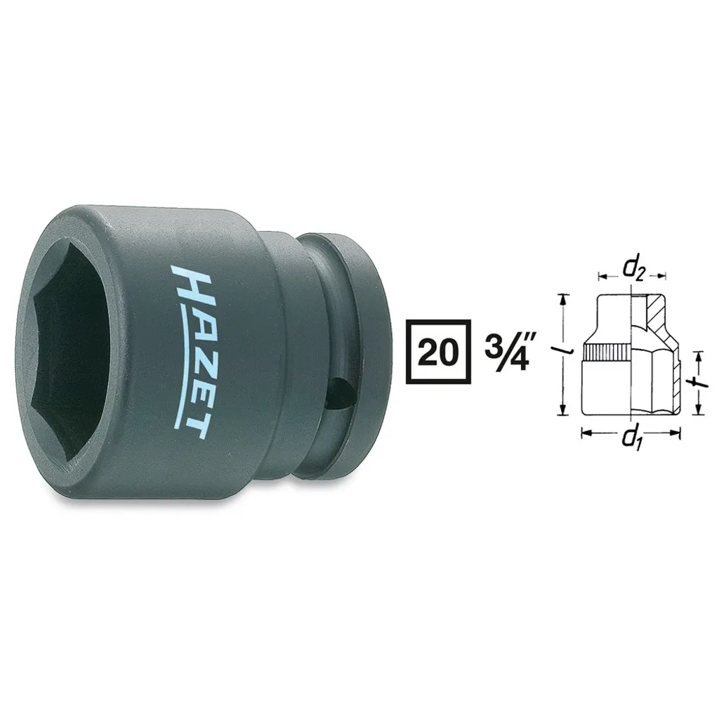 Hazet Kraft bit 3/4 (20 mm) 1000S-27