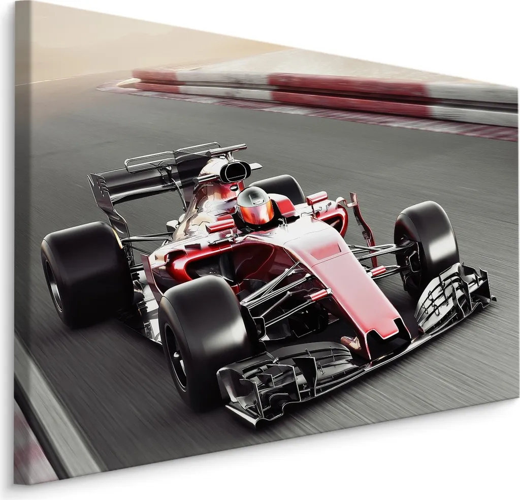 Regalo Formula 1 Originale - Carta da Parati Tela 100x70 XXL