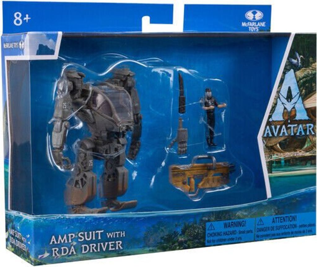 Product packaging for an action figure set.