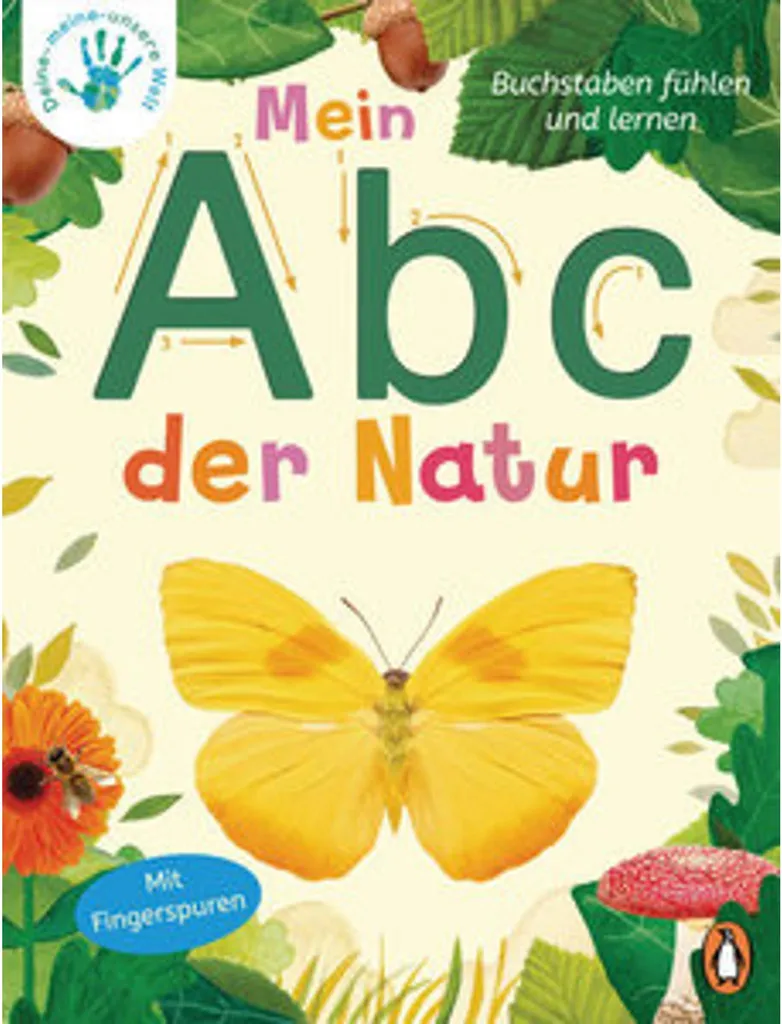 Livre Abécédaire Nature pour Enfant - Album Illustré Apprentissage ABC