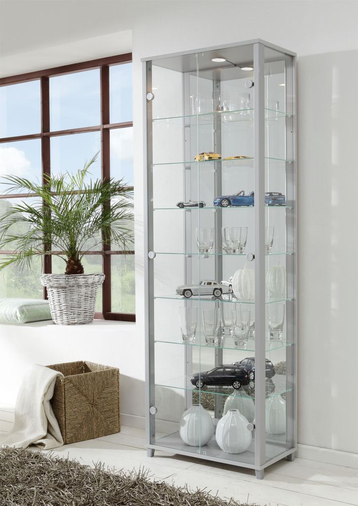 Vitrine Glasvitrine Standvitrine Vitrinenschrank "Berlin Produktbild 