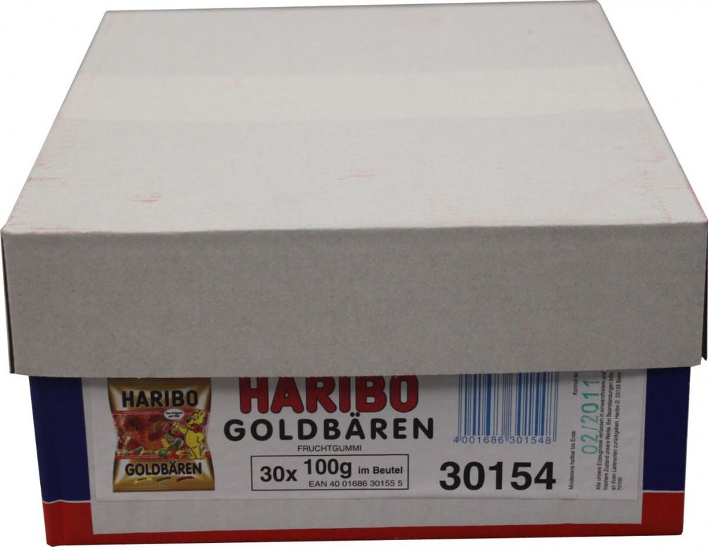Haribo Goldbären 30 × 100 g (3 kg) Produktbild 