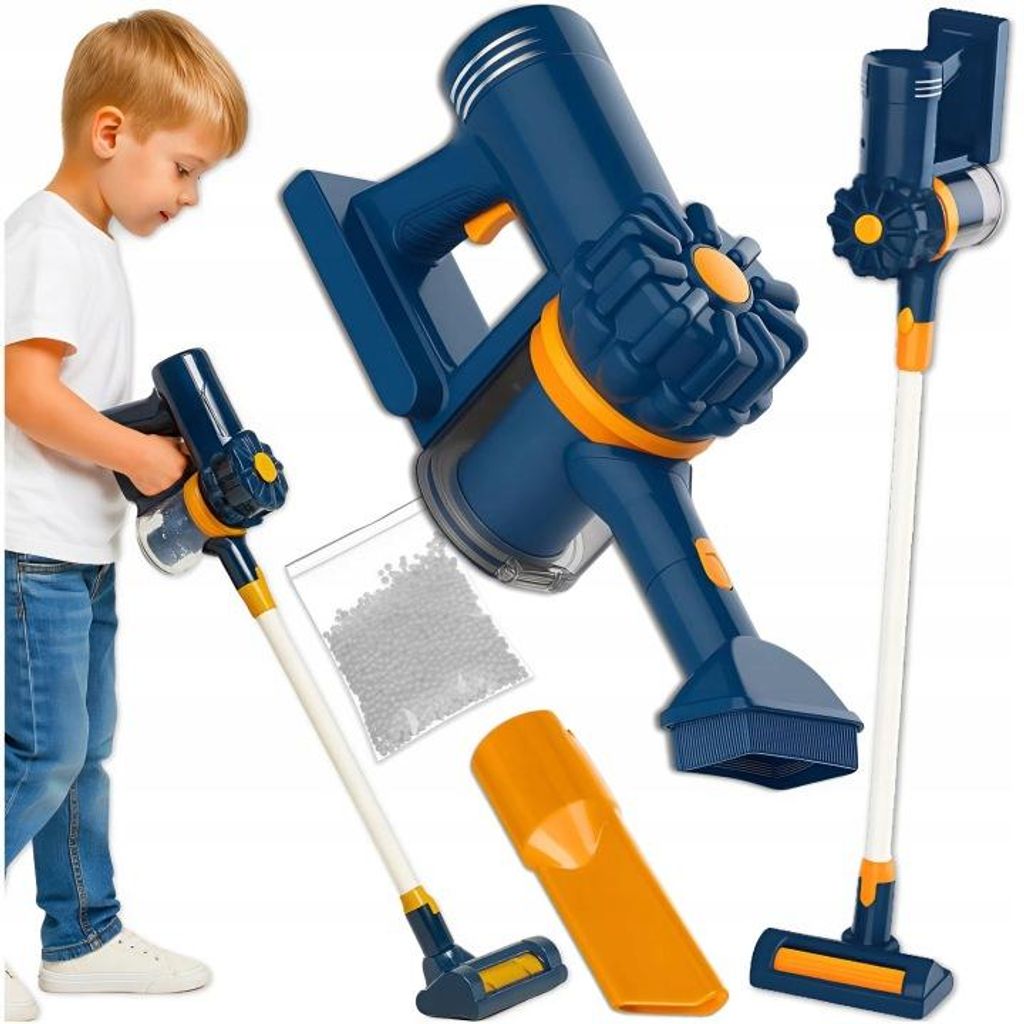 Kinder Staubsauger 2in1 Kabellos Mit Saugfunktion Produktbild 