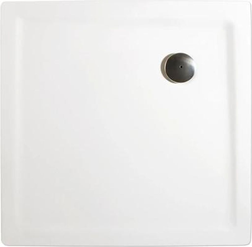 Duschwannen Komplettset SCHULTE 100 x 100 x 3.5 cm alpinweiß glatt D212010 04
