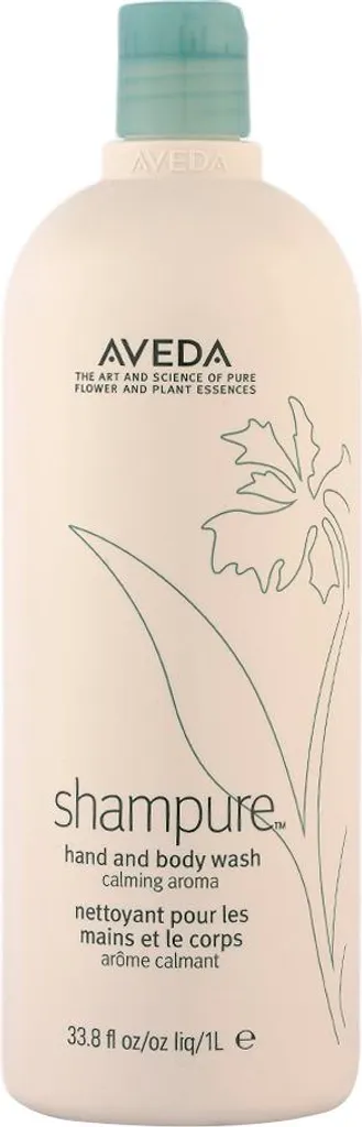 Detergente Aveda Shampure 1000ml - Aromaterapia Corpo e Mani Bio