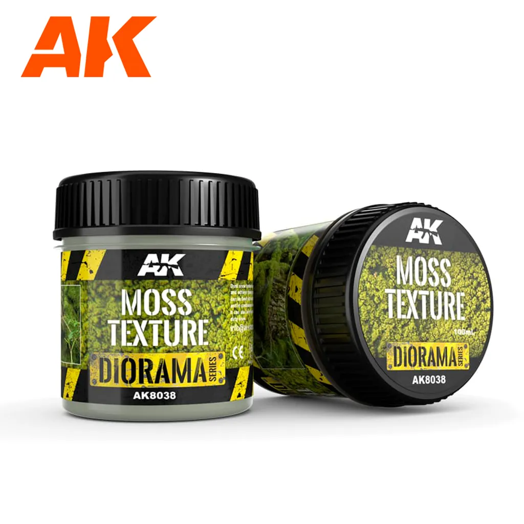 Offerta Texture Muschio AK Interactive 100ml - Effetto Rapido Diorama