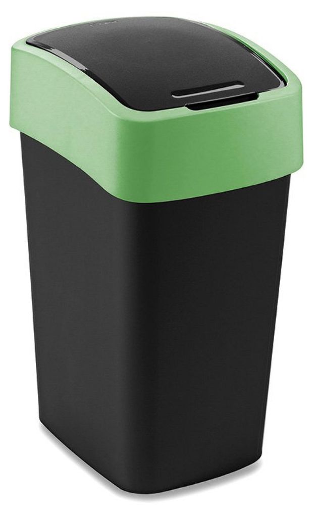 Cestino FLIP BIN da 25 litri nero/verde Immagine del prodotto 
