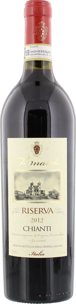 Tomaiolo Chianti Riserva trockener Rotwein Kirscharomen 750 Produktbild 