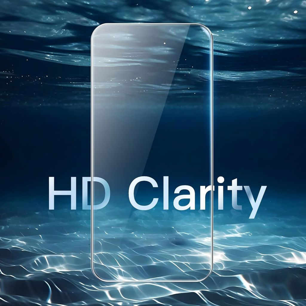 2X Für iPhone 16 Pro ( 6.3" ) - Panzerglas Glasfolie Produktbild 10
