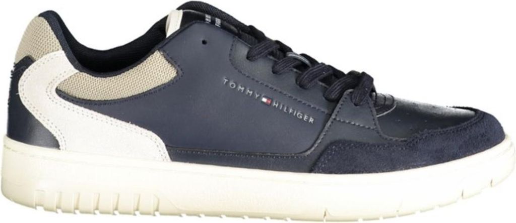Tommy Hilfiger Basket Core LTH Mix Ess Sneaker Blau in Gr. 43