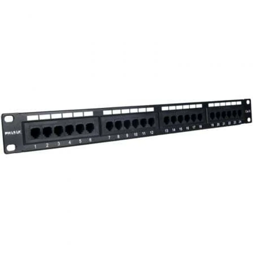 Panneau de brassage 19 pouces pour organiser vos câbles réseau Cat.6