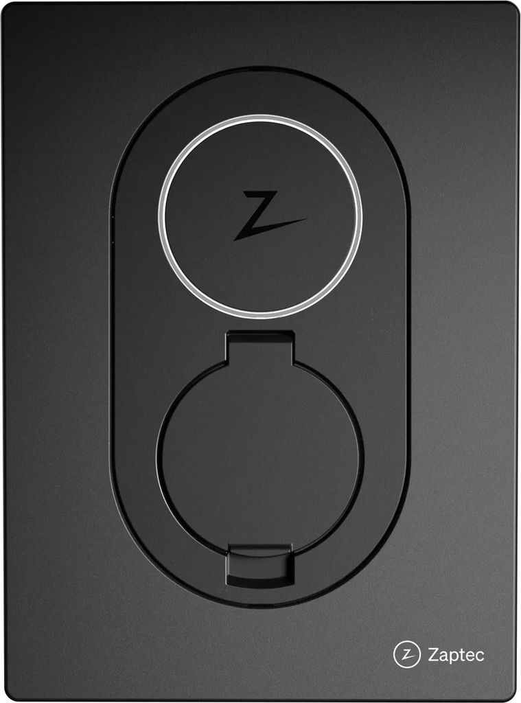 Zaptec Go, Czarny, Ściana, Typ 2, IK08, IP54, I Zdjęcie produktu 