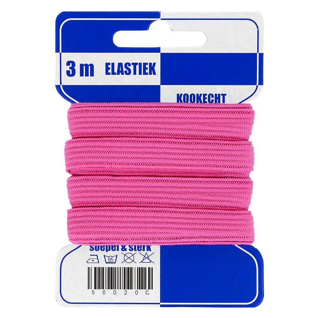3 m Gummiband 10 mm elastisches Band Wäscheband Farbwahl