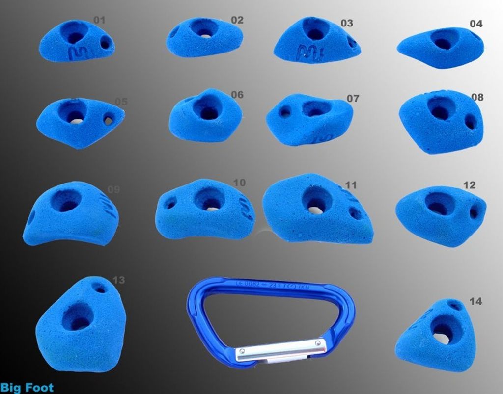 Big Foot Klettergriffe XS von Move-it-Climbingholds,sand
