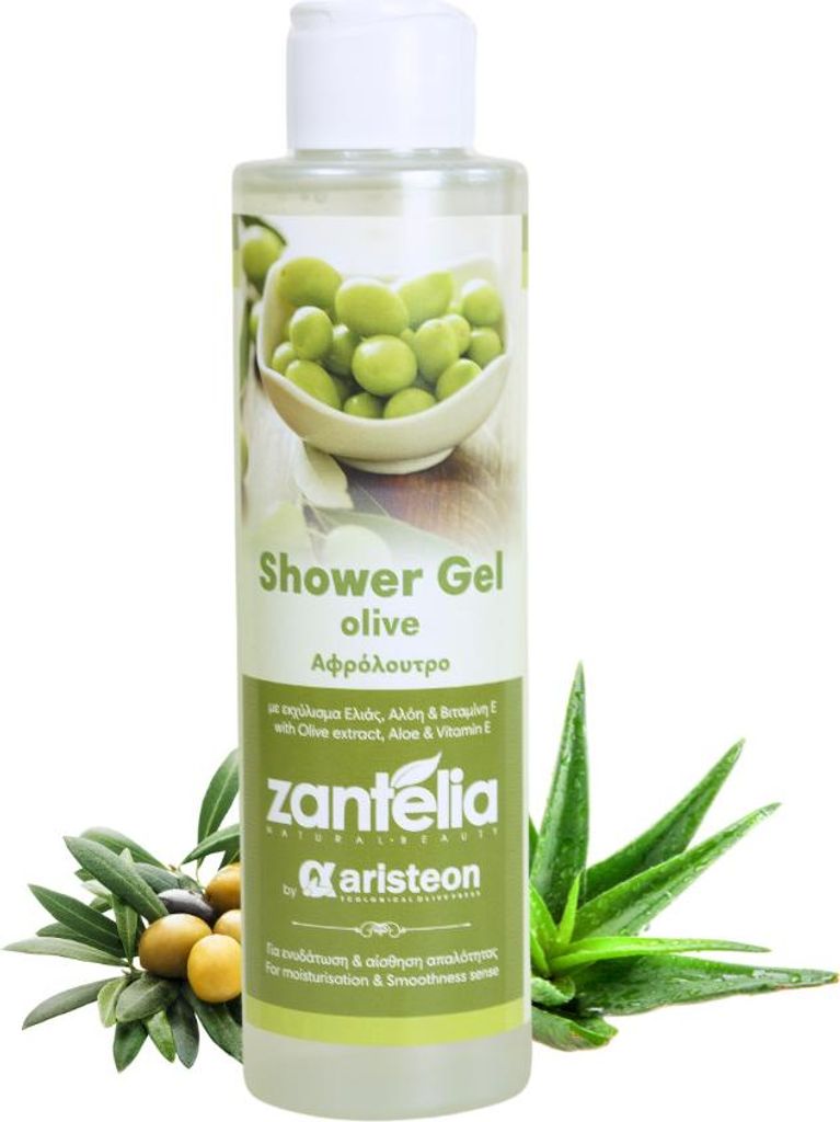 Zantelia Duschgel mit Olivenöl und Aloe Vera 250 ml