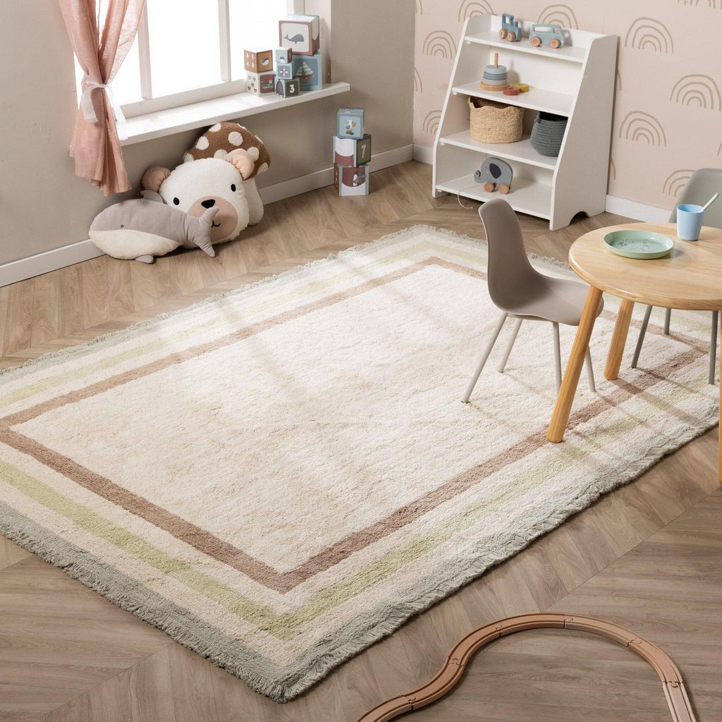 Volero - Dywan dziecięcy - Milo Zielony - 80x150 cm Zdjęcie produktu 
