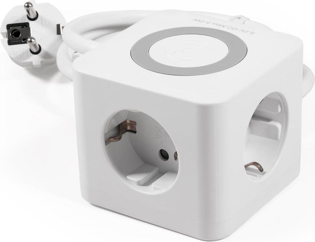 Tischsteckdose McPower BW-03 3x Steckdose 2xUSB-A 1xUSB-C Produktbild 