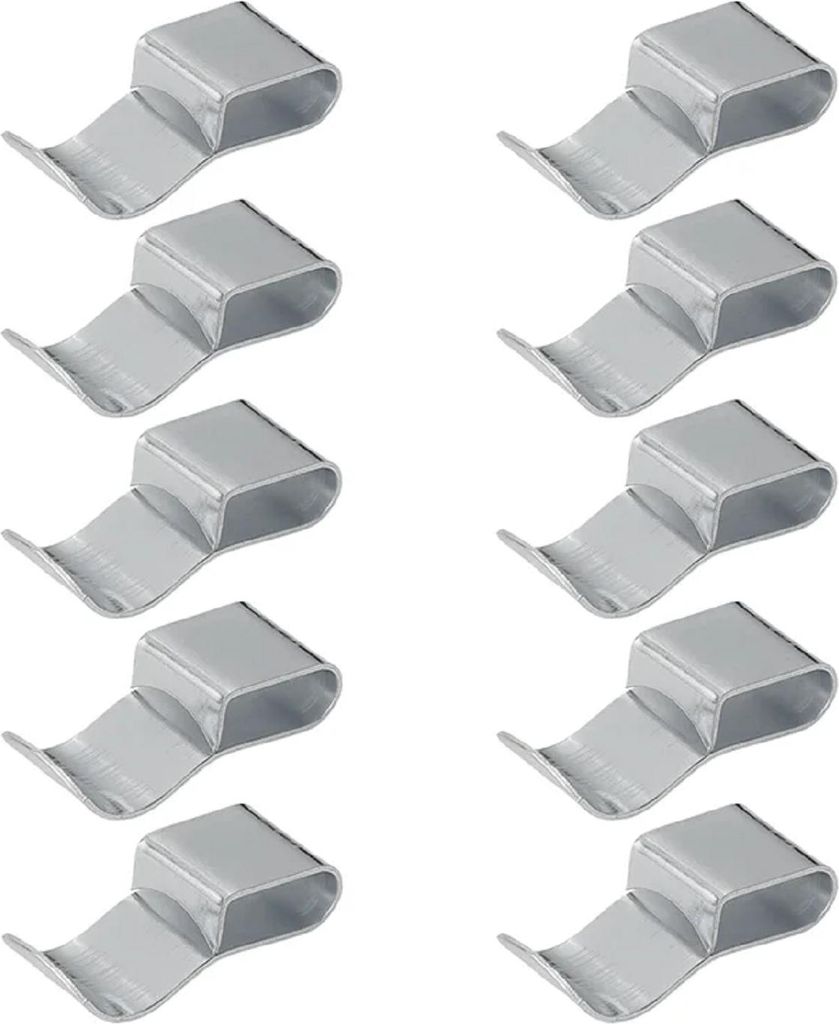 10x Chassisklemme L 31 mm Kabelschelle B 12 mm Klemmschelle Kabelklammer D 0,6mm