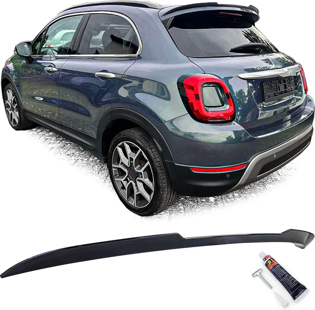 Aileron de toit Fiat 500X Noir Brillant Finition Sportive Premium
