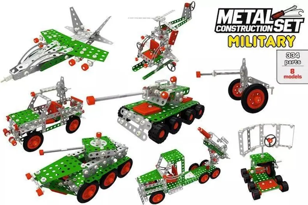 Constructeur Métallique Militaire Durable en Acier Inox avec Pièces Mobiles - 8