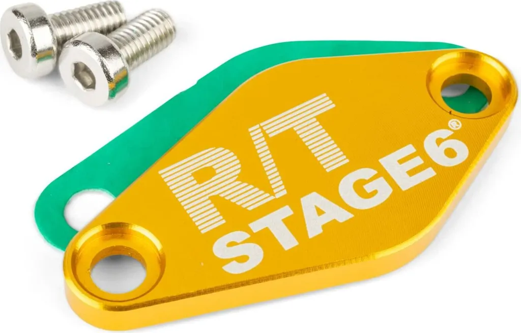 Coperchio Pompa Olio Stage6 MK2 Oro Derbi AM6 - Tuning CNC di Classe