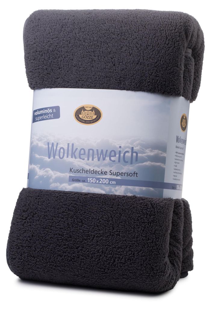 Przytulny koc Wolkenweich W.F.Gözze Zdjęcie produktu 