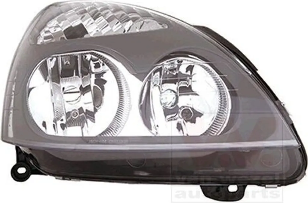 Faro Destro Renault Clio II Van Wezel 4341964 - Ricambio OE 7701057658