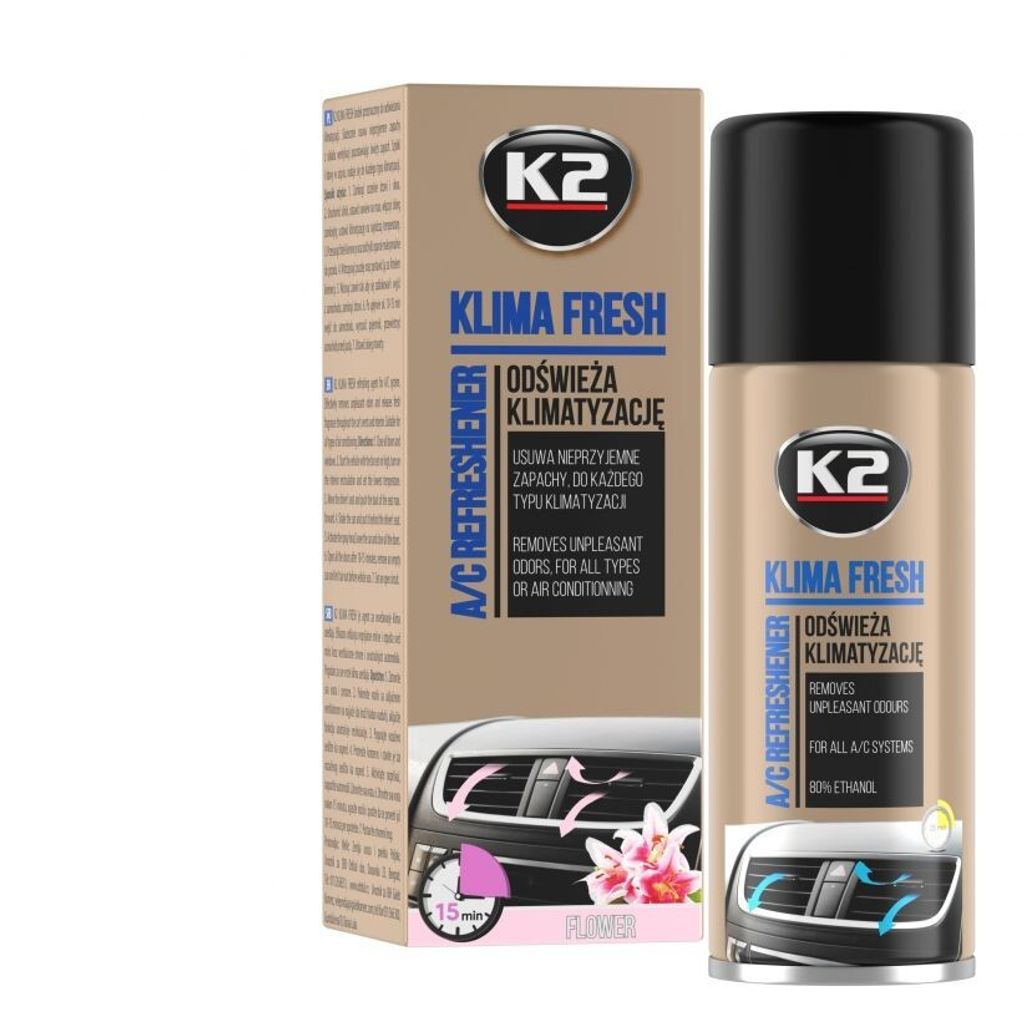 K2 Klimaanlagenreiniger / -desinfizierer K222FL Spraydose Produktbild 