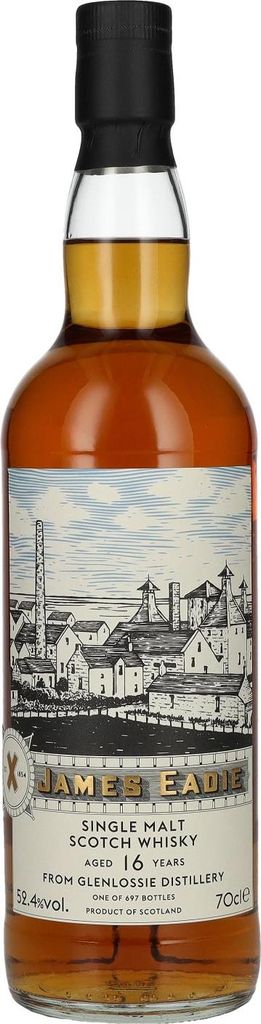 James Eadie GLENLOSSIE 16 Years Old Single Malt #367510 52,4% Vol. 0,7l
