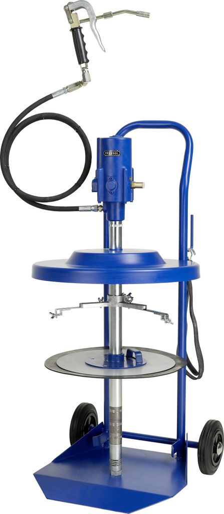 Pressol Fettsystem-mit ZBH für 50 kg Behälter, 335 - 385 mm