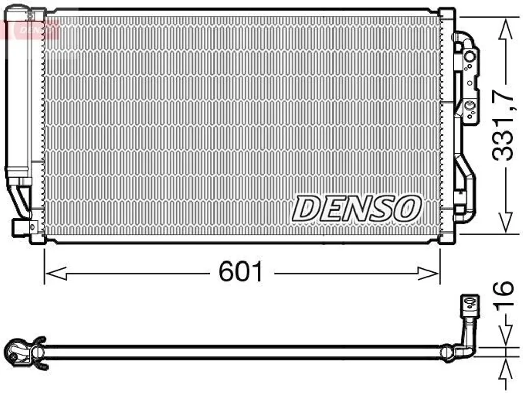 Remplacement condenseur clim BMW F32 F33 F82 - DENSO 17112284614