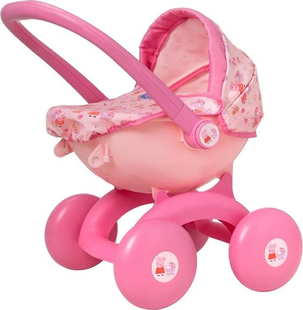 Poussette Jouet Peppa Pig pour Apprendre à Marcher et Jouer à la Maman